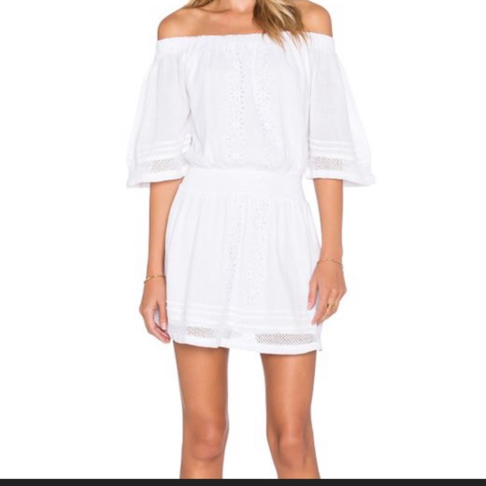 Tularosa Fiona dress- White/multi-colored. NWT.